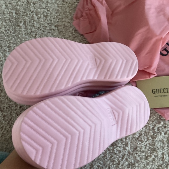 Gucci platform slides. 7-7.5 - Picture 5 of 15